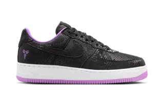 Men's Nike Kobe Air Force 1 "Light Purple/Black" Protro.