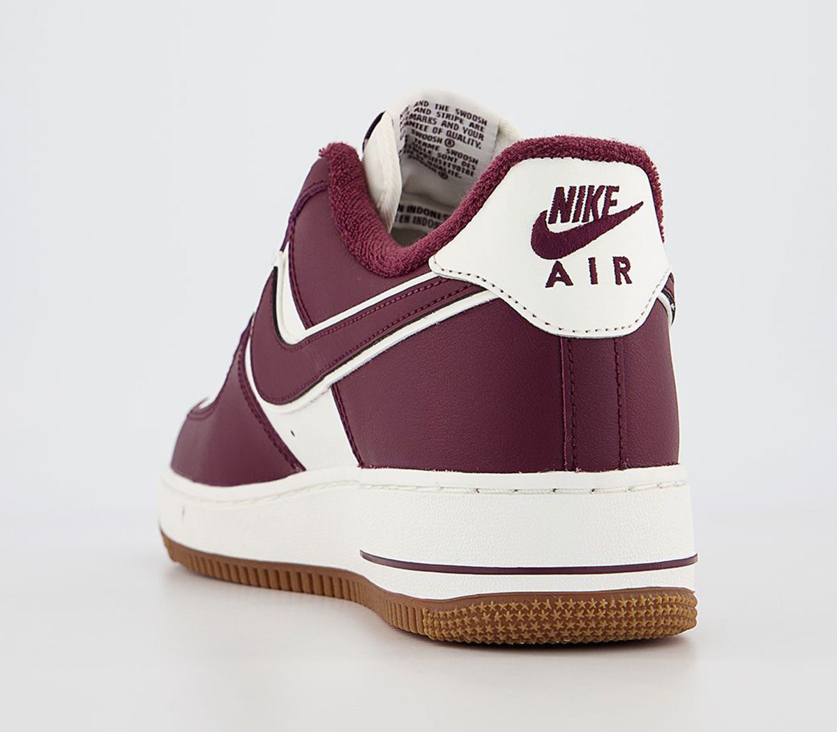 Air force one homme marron hot sale