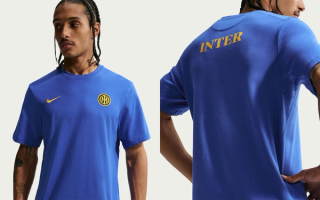 Inter Milan 26/27 Nike Primary T-Shirt. Photo via Inter Milan.