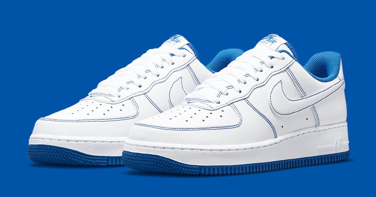 Available Now // Contrast Stitch Air Force 1 Low “Game Royal” | House ...