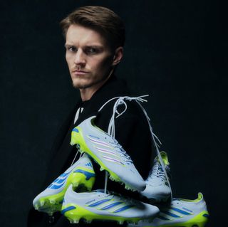 Norway's Martin Ødegaard in promotional material for his switch to adidas as a Predator footballer from Nike.