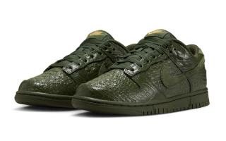 Nike Dunk Low “Crocodile” Crawls into Fall in Scaled-Up Style