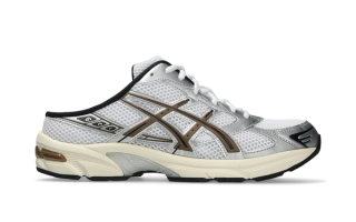 ASICS GEL-1130™ Mule "Silver/Brown" (SKU: 1203B048-101).