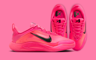 Big Kids’ Nike A’One Goes Full Hyper Pink Mode For All-Star Weekend