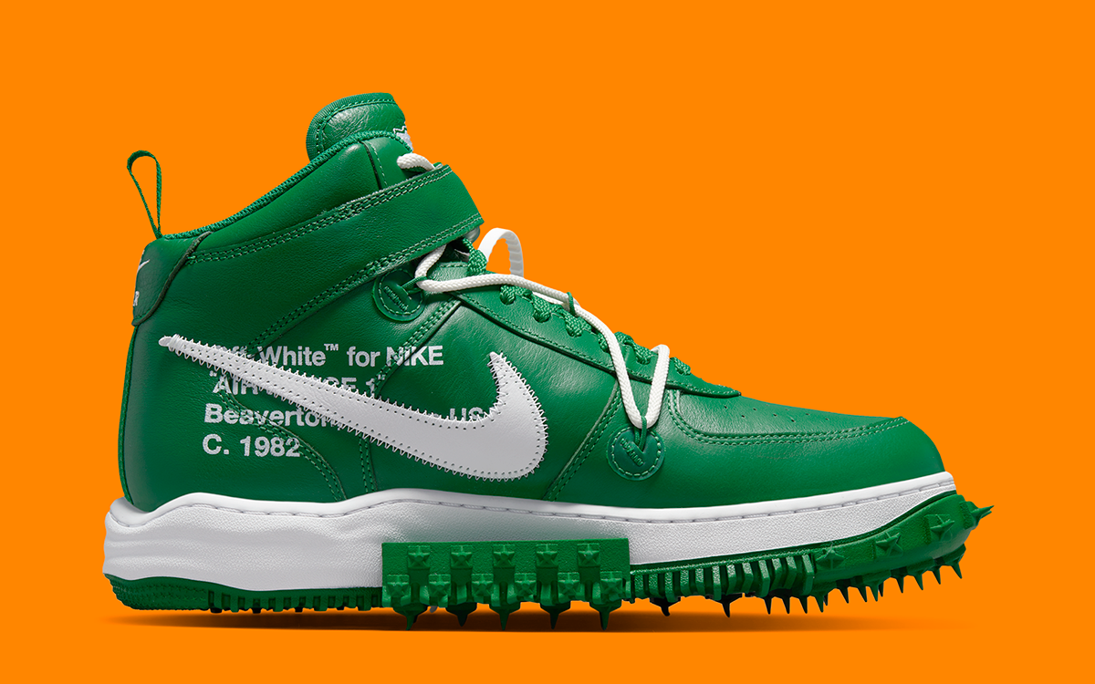 Where to Buy the OFF-WHITE x Nike Air Force 1 Mid “Pine Green