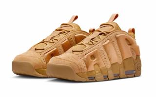 Nike Air More Uptempo Low “Wheat” Embraces the Autumn Workwear Aesthetic
