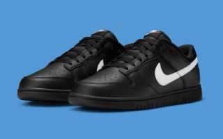 Nike Dunk Low “Black/White Swoosh” Is All About High Contrast