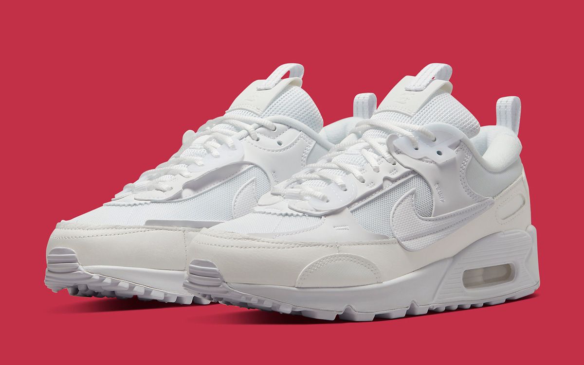 Air max 90 essential best sale triple white