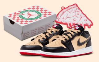 MJ Delivers a Pizza-Themed Air Jordan 1 Low for Kids