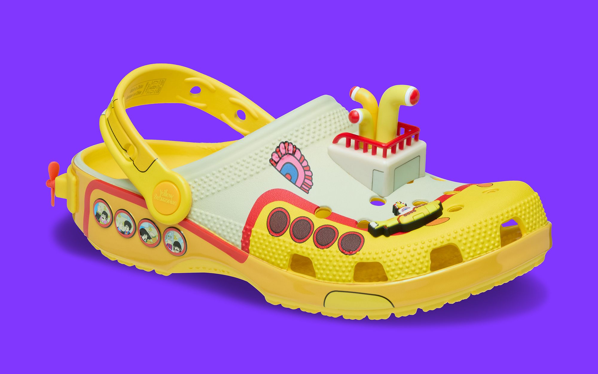 Crocs x The Beatles Yellow Submarine Sandals Mens US 12 210893-90H Where to Buy The Beatles x Crocs Classic Clogs “Yellow  main image 2