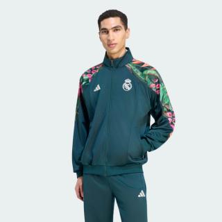 Real Madrid x adidas x FARM Rio Track Top (26/27; SKU: KG5377). Photo via adidas.