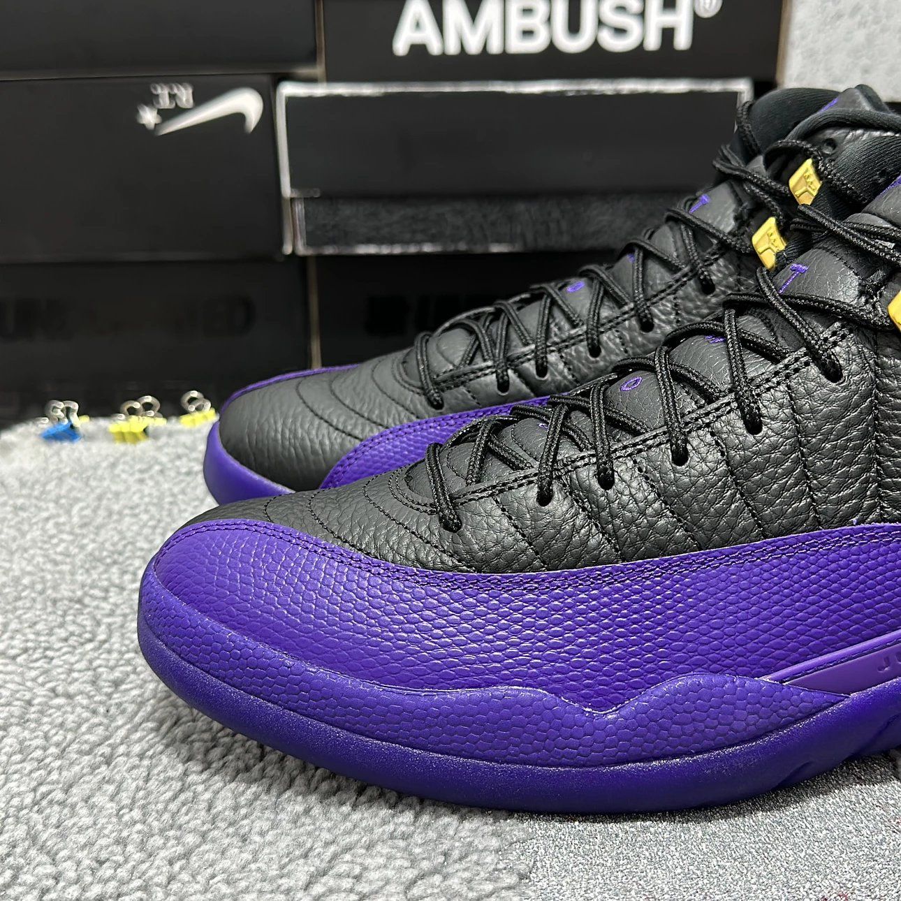 Jordan 12s 2025 purple suede