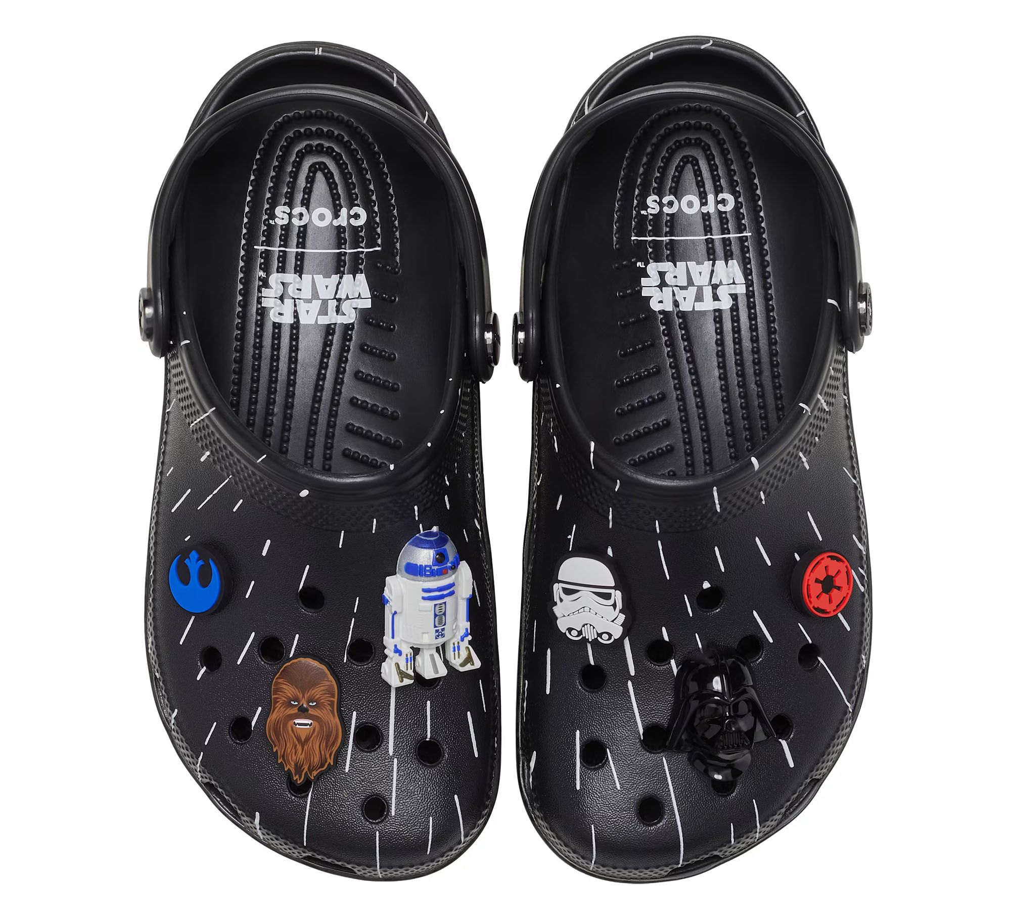 Star Wars™ x Crocs Classic Clog "Hyperspace" celebrating Lucasfilm's 'Star Wars: The Mandalorian and Grogu' movie.