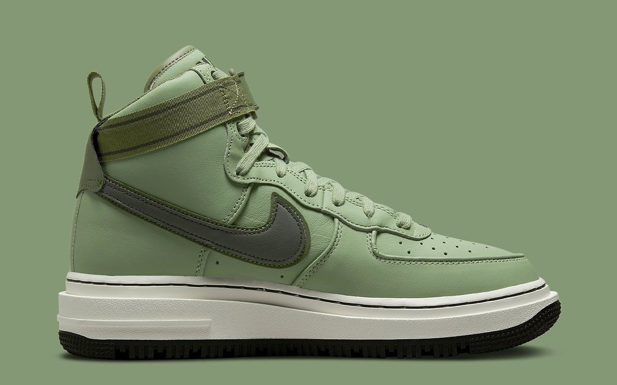 Available Now // Nike Air Force 1 Boot “Oil Green” | House of Heat°