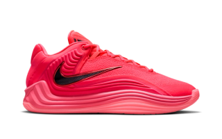 Nike Basketball's Giannis Freak 7 in its debut orange color scheme.