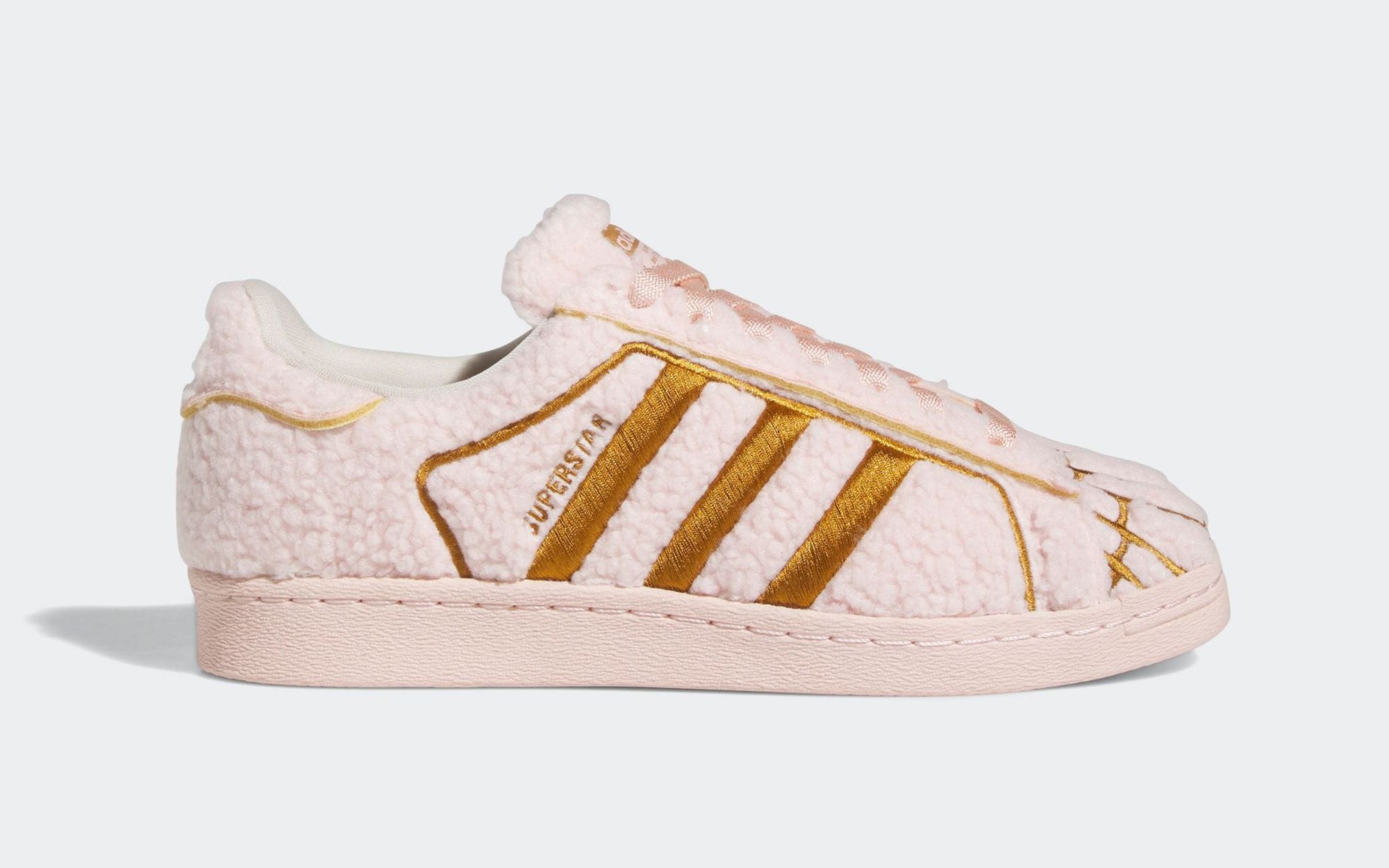 adidas gazelle silver green womens Superstar "Conchas" Pan Fino Shirt S / White