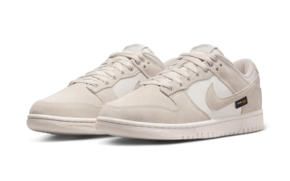 The Nike Dunk Low Appears in "Light Orewood Brown" Cordura Materials