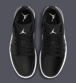 The Air Jordan 1 Low Appears in a Brand New Black and White Build ...