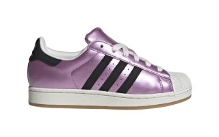 The adidas Superstar Appears in A Shimmering 'Preloved Purple' Makeover for Women