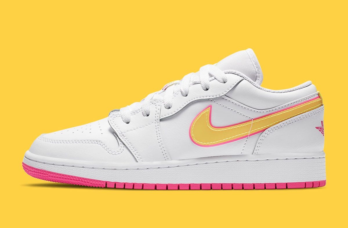 jordan 1 low white yellow
