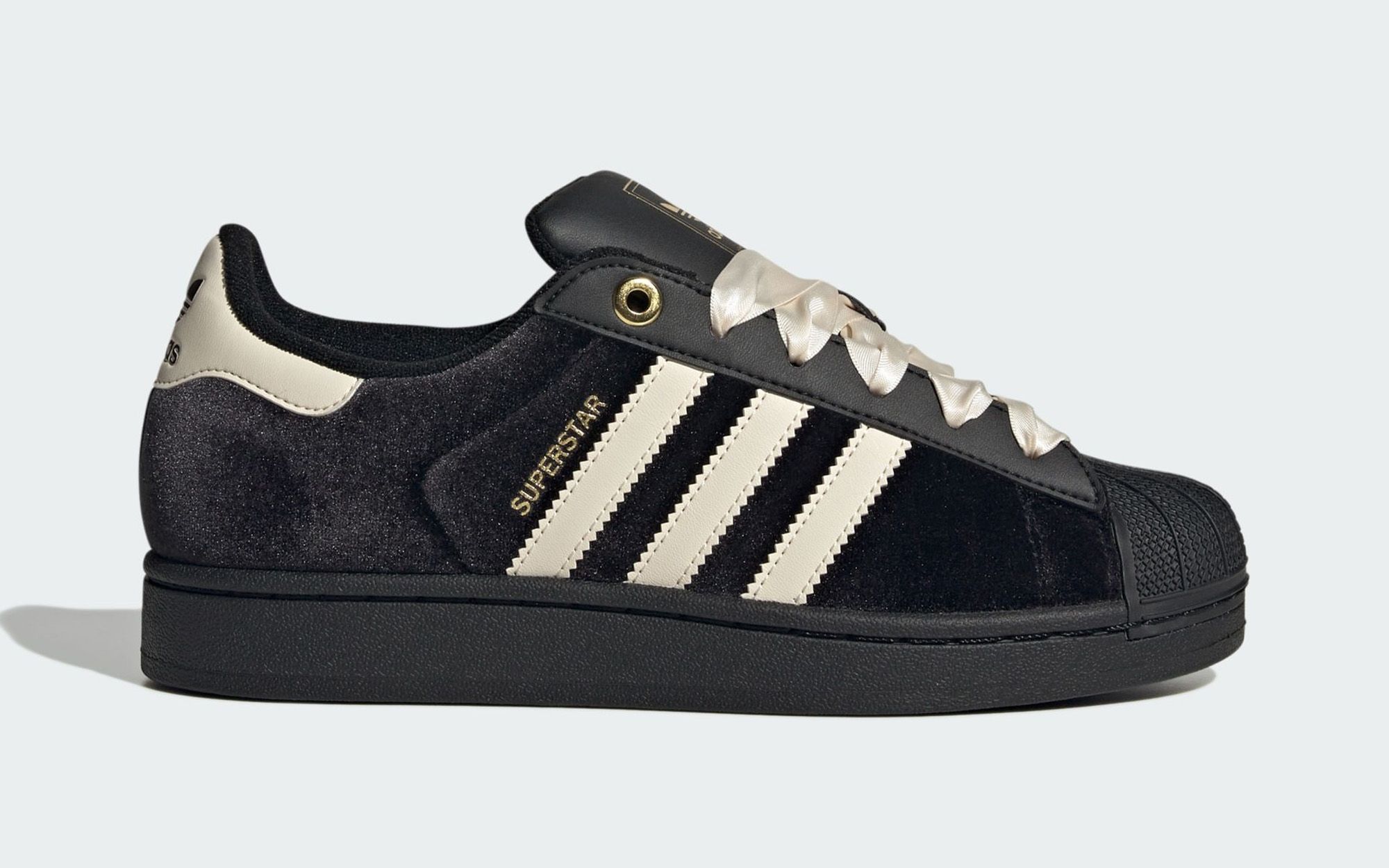 The adidas Superstar Suits Up in Velvet and Satin for Spring 2026 | House of Heat The adidas Superstar Suits Up in Velvet and Satin for Spring 2026 | House of Heat