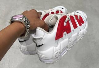 Yoon Teases AMBUSH x Nike Air More Uptempo Low in White and Red