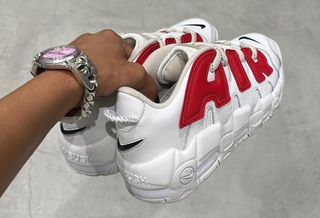 Yoon Teases AMBUSH x Nike Air More Uptempo Low in White and Red