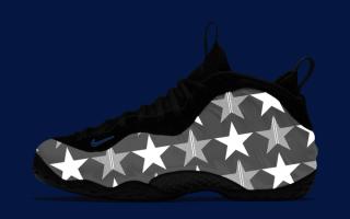 Speculative Mock-Up of the Nike Air Foamposite One "30th Anniversary" (IW8543-100)