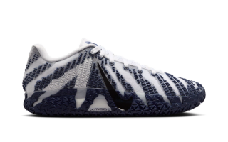 Nike Ja 3 Team Bank "White/Midnight Navy" colorway. (SKU: IV4426-107)