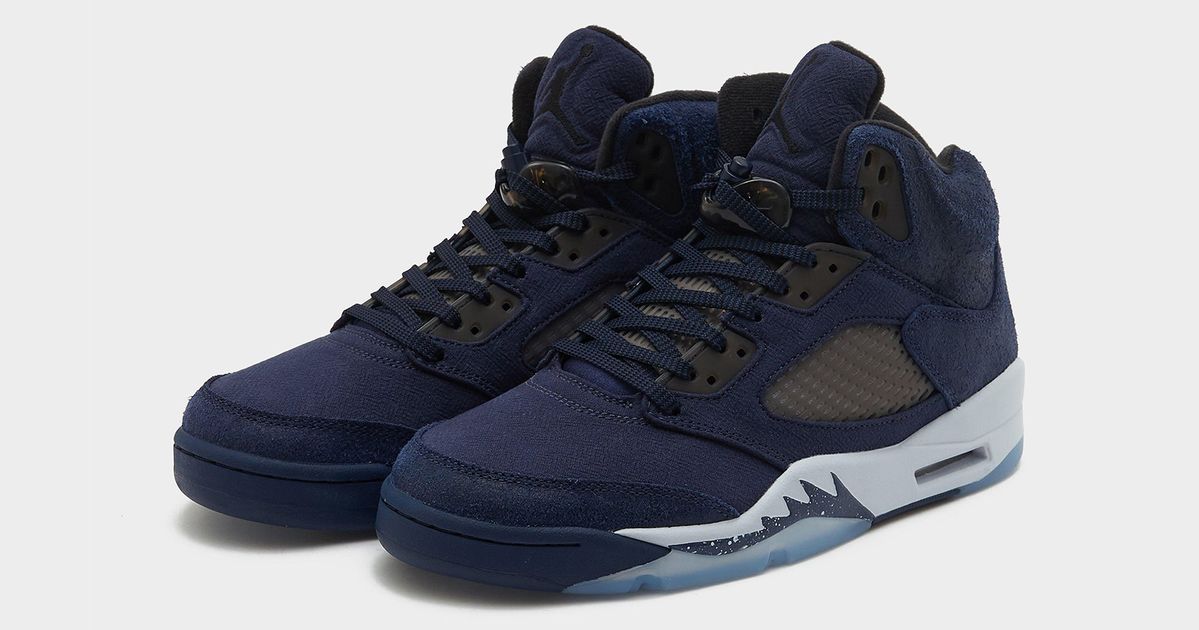 navy jordan 5s