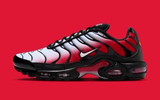 Nike Air Max Plus Returns in Striking White-to-Red Gradient for Summer 2025