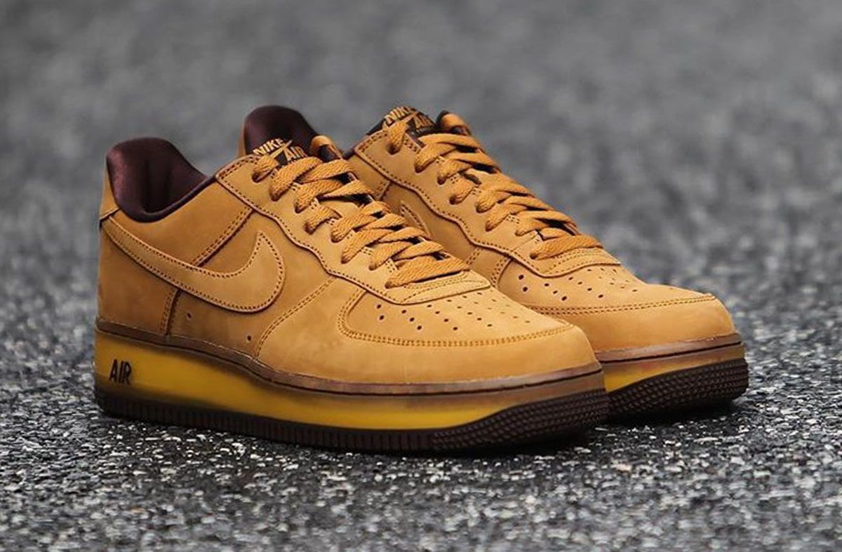 Wheat air force on sale 1 on feet