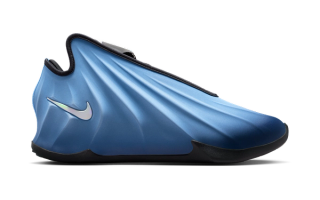 Wale x Nike G.T. Future "Photo Blue" basketball shoe.