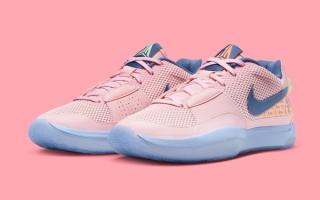 The Nike Ja 1 Surfaces in "Soft Pink"