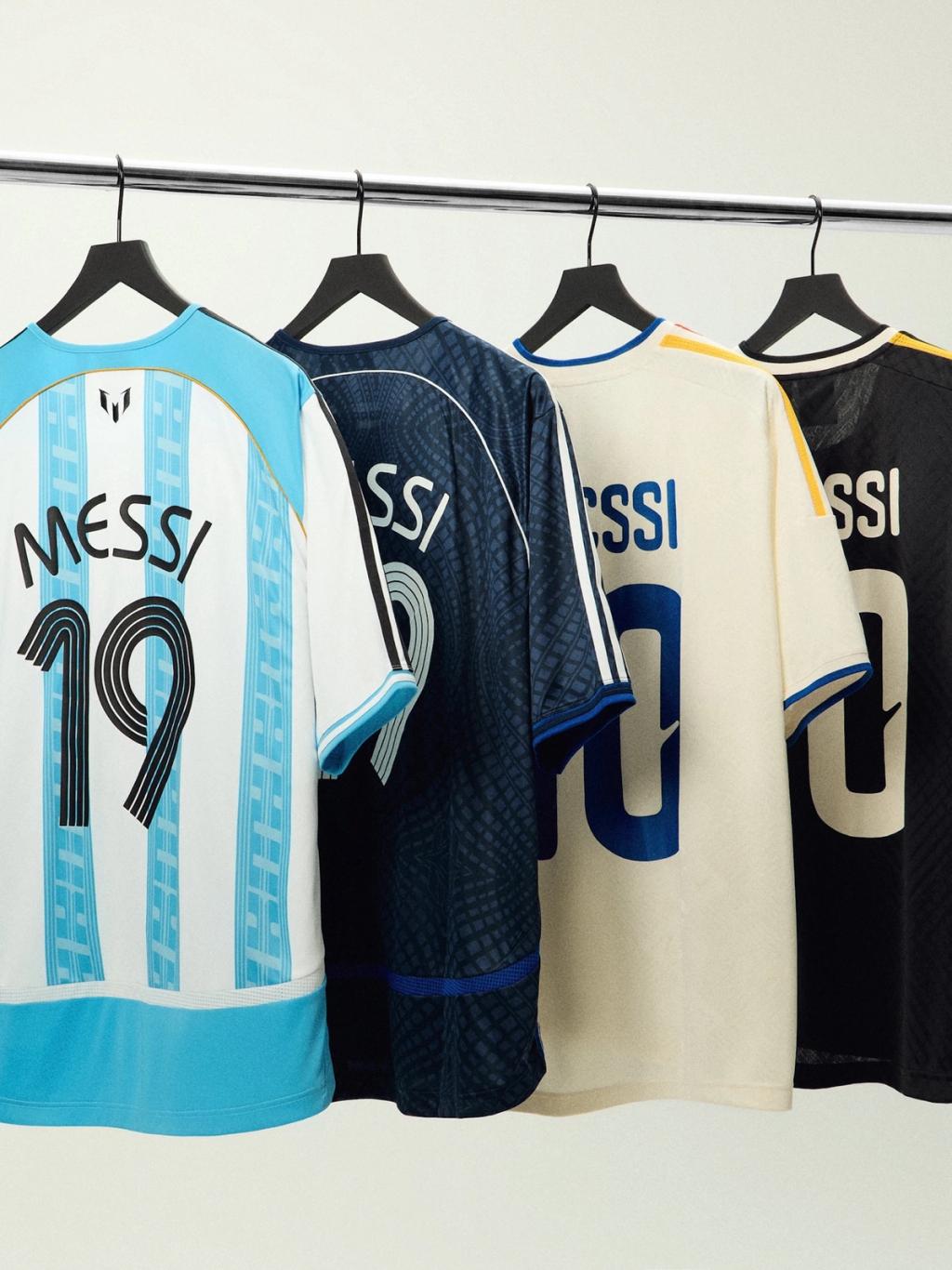 Kith x adidas Football Messi jersey collection preview featuring collaborative capsule design