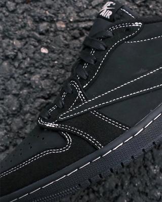 Air Jordan 1 Low x Travis Scott 'Black Phantom' (DM7866-001) Release Date.  Nike SNKRS