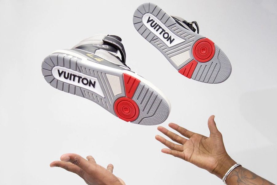 Virgil Abloh's first Louis Vuitton sneaker rips the Air Jordan 3