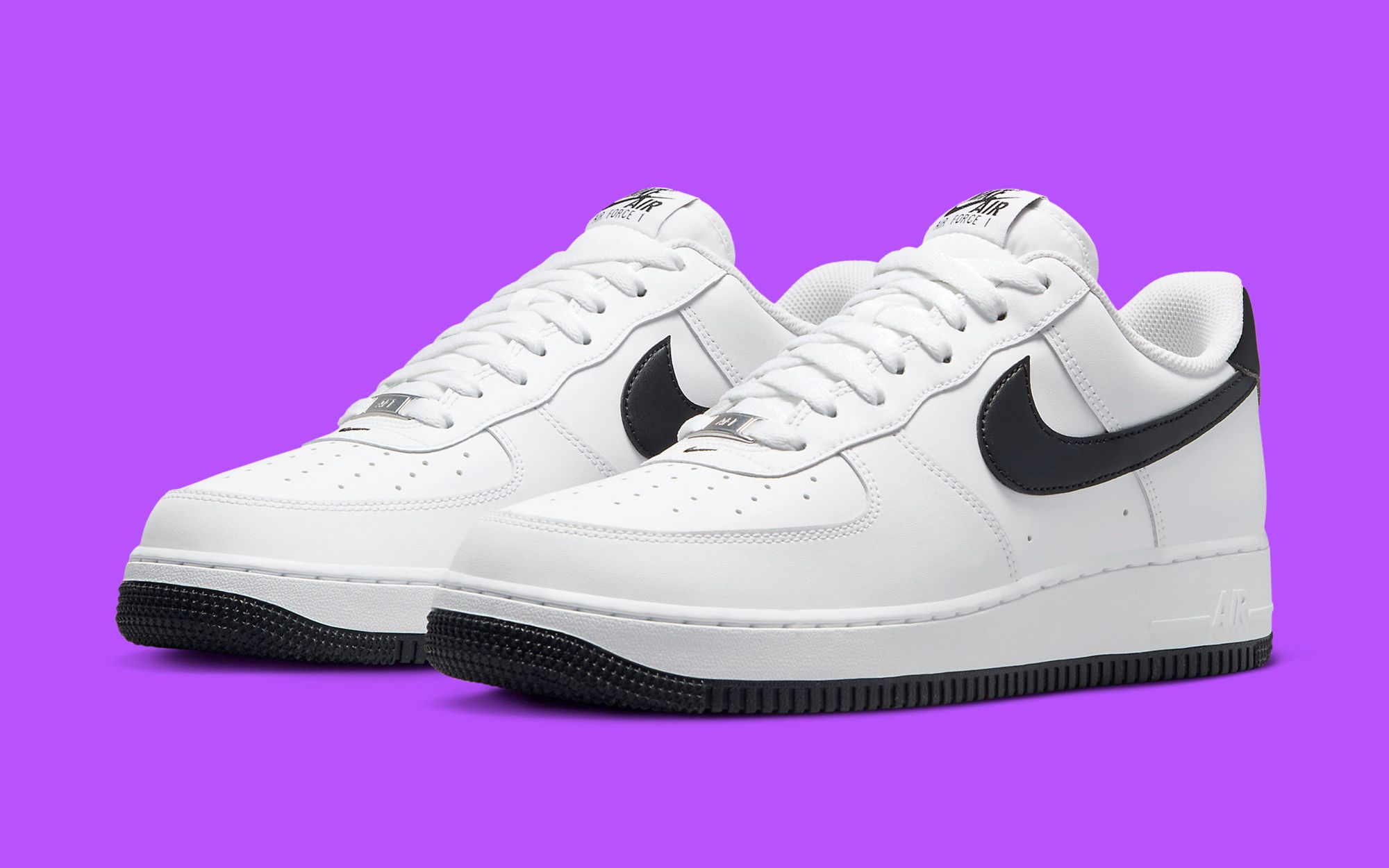 air force nike white and black