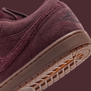 Men's Air Jordan 1 Low "Dark Team Red/Gum Brown" (SKU: IO2047-600). Photo via Nike.