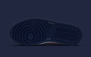 Air Jordan 1 Low OG “Howard University” (SKU: IX8478-410). Photo via Nike.