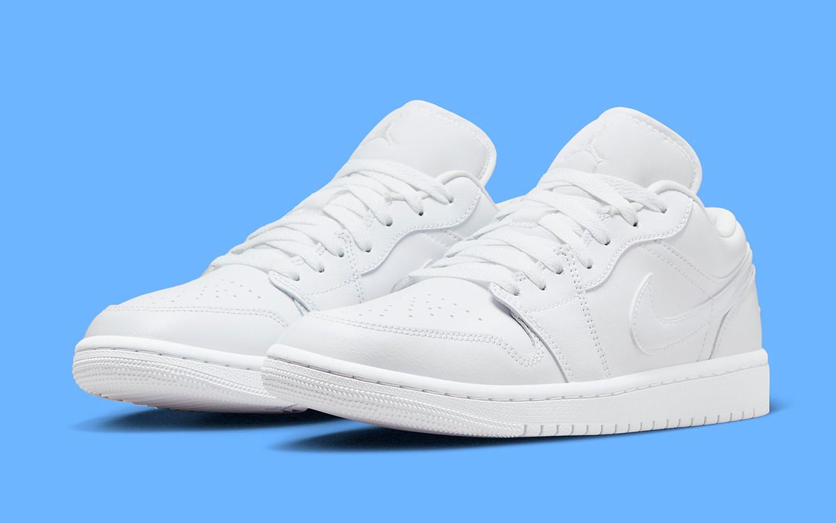 Air Jordan 1 Low “Triple White” Returns September 1st | House of Heat°