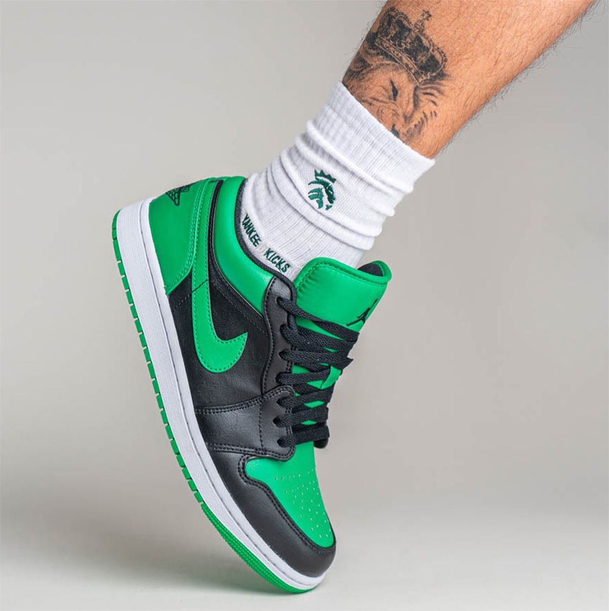 The Air Jordan 1 Low “Lucky Green” Arrives April 11 | House of Heat°