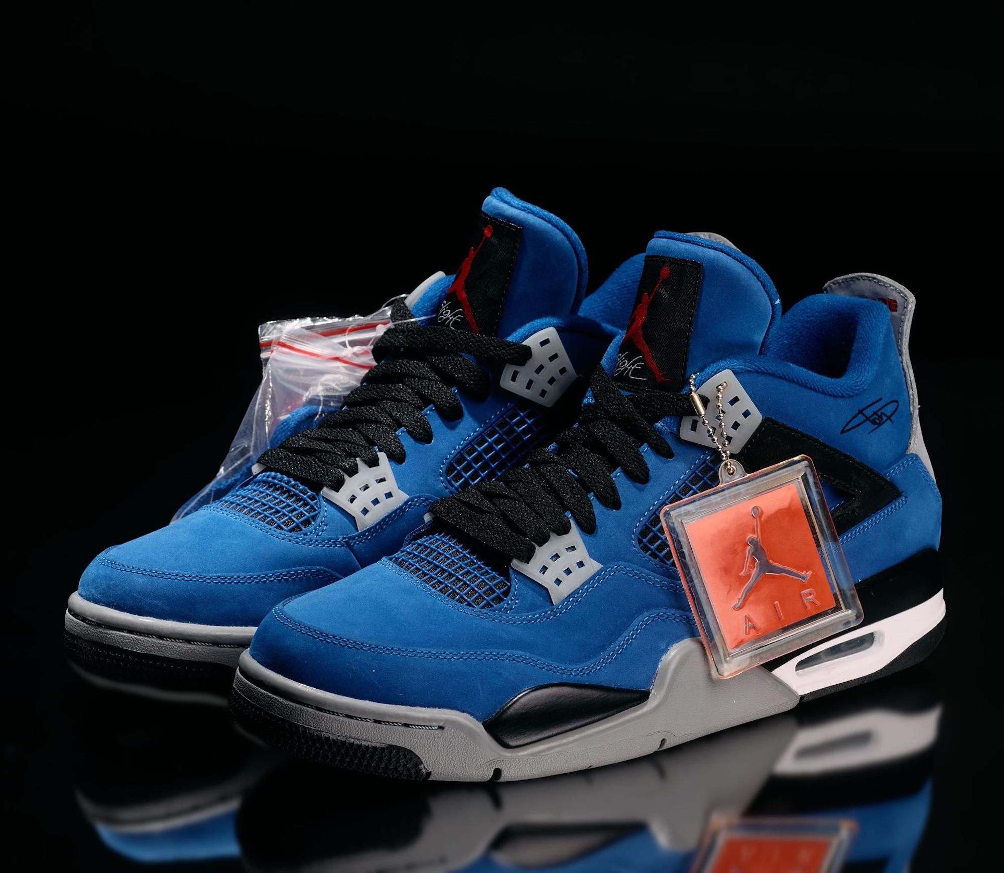 Eminem x Air Jordan 4 "Encore" (2017). | Promo Sneakers, Signed. Photo via Julien's Auctions.