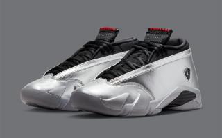 Where to Buy the Air Jordan 14 Low “Metallic Silver”