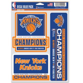 WinCraft 2026 Eastern Conference Champions New York Knicks 3 Pack Decals. MSRP $9.
