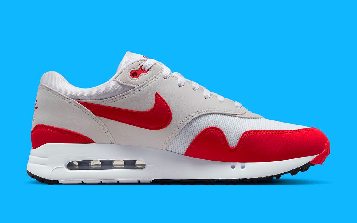 The OG Nike Air Max 1 “Sport Red” Returns as a Golf Shoe | House