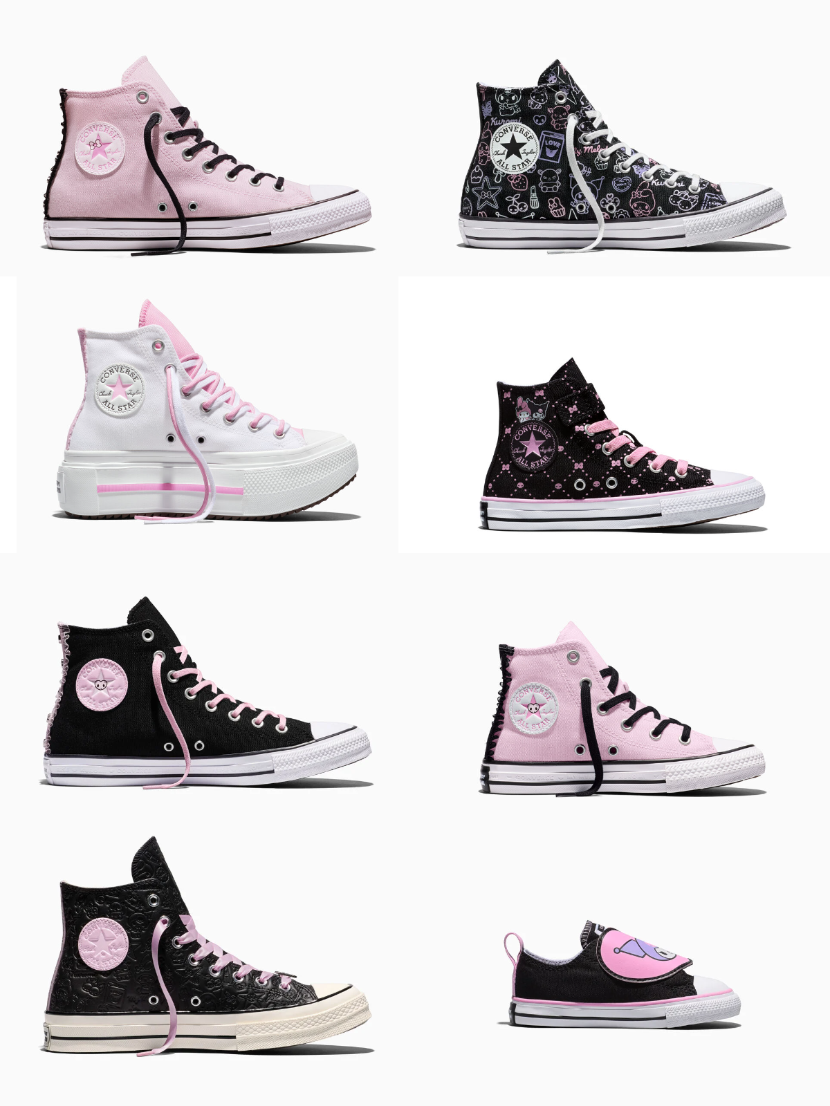 Converse x Hello Kitty® and Friends My Melody & Kuromi (2026)