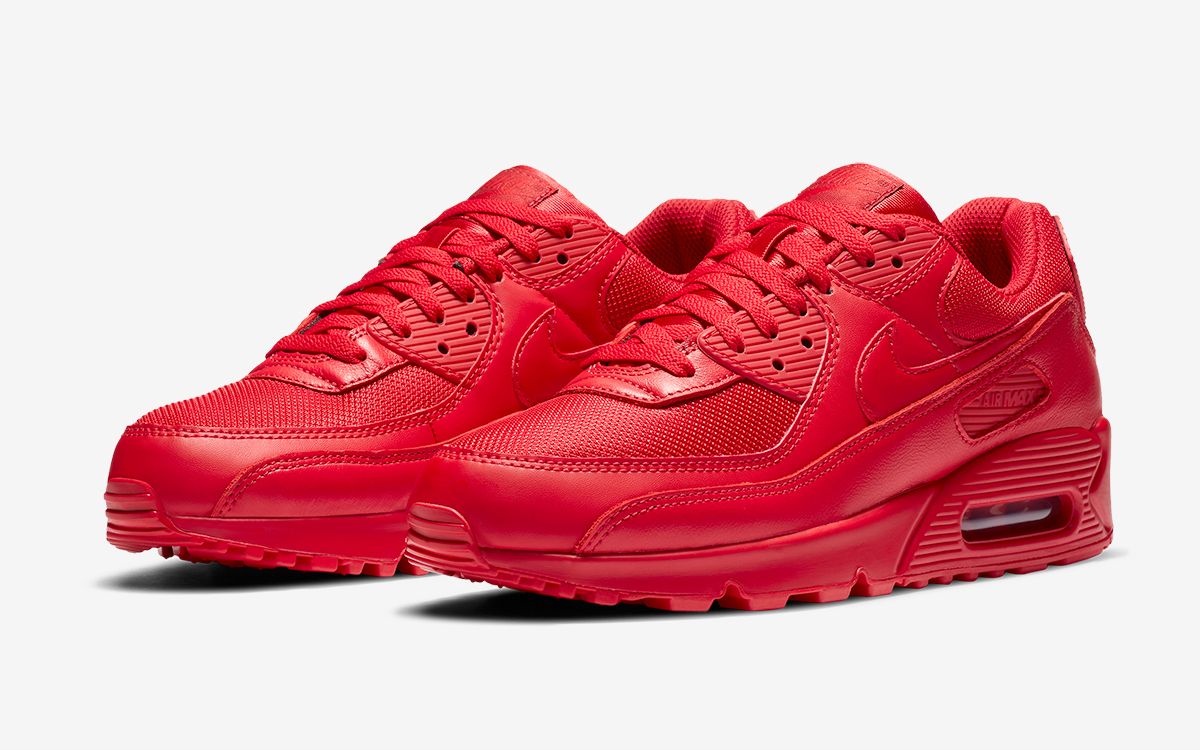 Restock! // Nike Air Max 90 “Triple Red” | House of Heat°