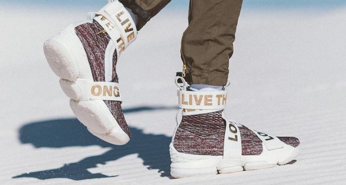 lebron 15 cereal on feet