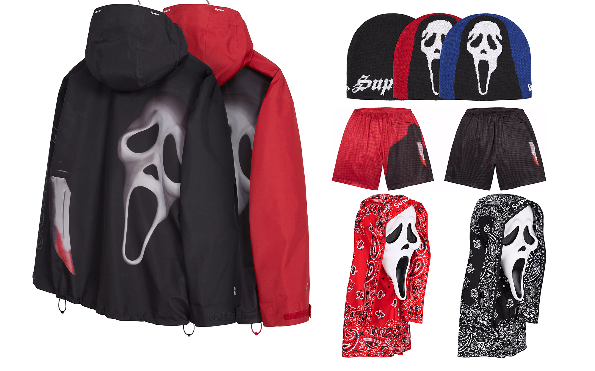 Supreme x Ghostface Collection Drops April 30 | House of Heat°